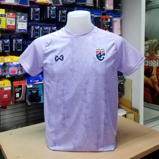 เสื้อกีฬาคอกลมทีมชาติไทย(สีม่วง) รหัสWA-224FBATH53-VV