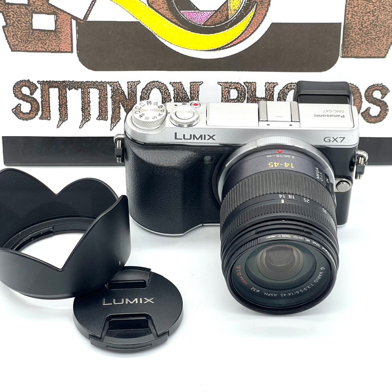 Panasonic GX-7 Lens 14-45 mm f3.5-5.6 MEGA O.I.S