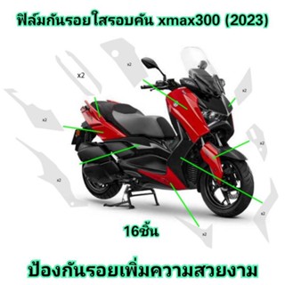 ฟิล์มกันรอยรอบคัน xmax300 (2023) ป้องกันรอยเพิ่มความสวยงาม