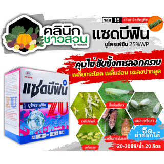 🥬 แซดบีฟิน25 (บูโพรเฟซิน) บรรจุ 1กิโลกรัม ยาคุมไข่เพลี้ย แมลงปากดูดทุกชนิด เช่นเพลี้ยกระโดดสีน้ำตาล เพลี้ยแป้ง เพลี้ยหอย