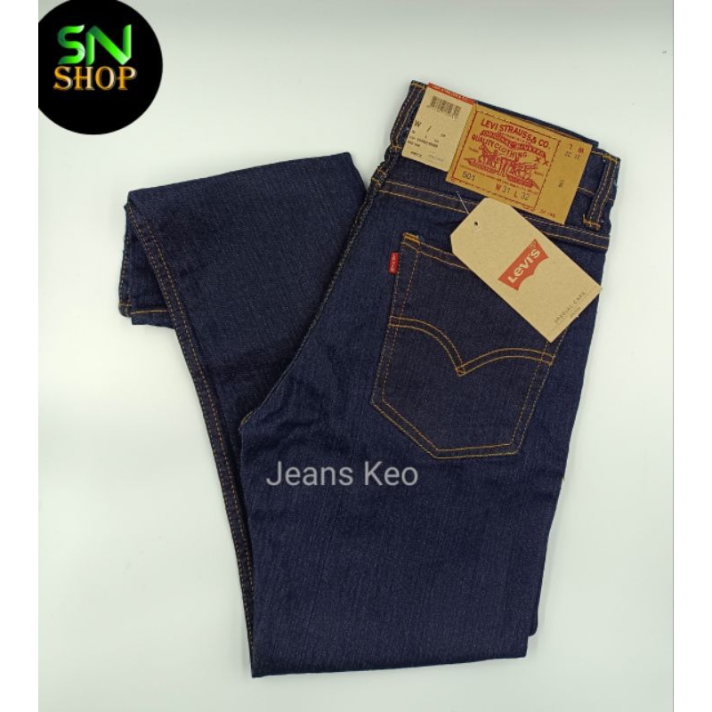 กางเกงยีนส์ Jeans กระบอกเล็กยืดมี4สีผ้านิม