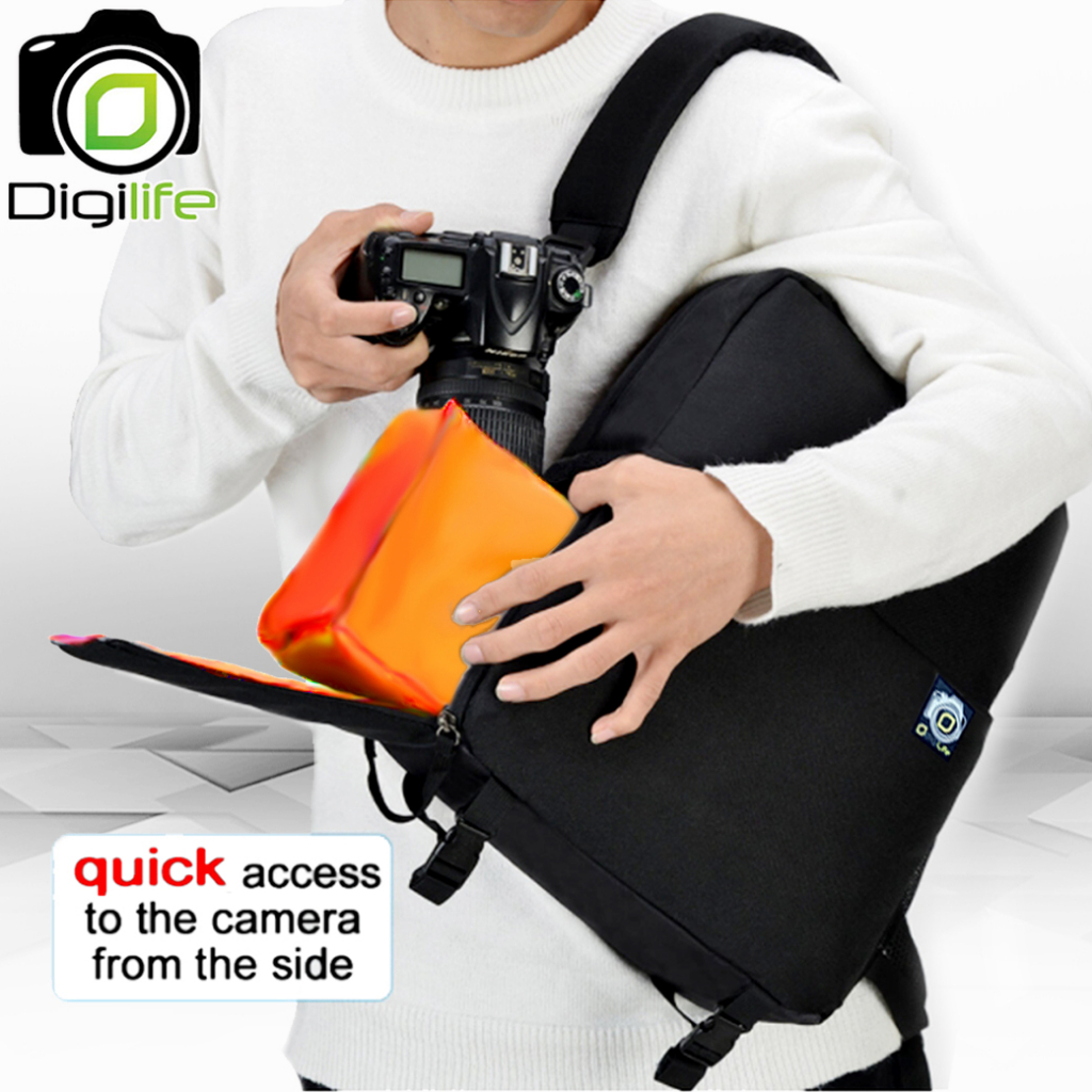 Digilife Bag No.1605 Fastpack / Camera Backpack - กระเป๋าเป้ กระเป๋ากล้อง แบบ Quick / Camera Bag - รูปที่ 2