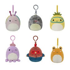 Squishmallows รุ่น 3.5 Clip On ตุ๊กตาพวงกุญแจ(สินค้าพร้อมส่ง)