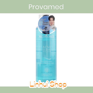 provamed toner 200ml โปรวาเมด แอคนิเคลียร์ เฟเชียล โทนเนอร์ 200มล. PROVAMED ACNICLEAR TONER 200ML.