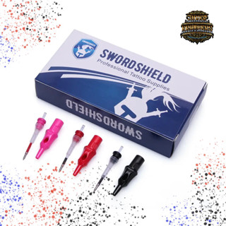 ปากกาสำหรับใส่เครื่องสัก วาดลายจุด Swordshield Ball Point Pen Cartridge มี 3 สีให้เลือก ดำ เเดง น้ำเงิน