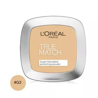 LORÉAL PARIS True Match Super Blendable Perfecting Powder แป้งสำหรับใบหน้า 9g