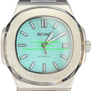 💚DM-SHOP💚นาฬิกา ออโตเมติก SEIKO 41MM PP ชุดแต่งดัดแปลง นาฬิกา วัสดุสแตนเลส คุณภาพดี WATCH ของขวัญวันเ วันวาเลนไทน์กิด