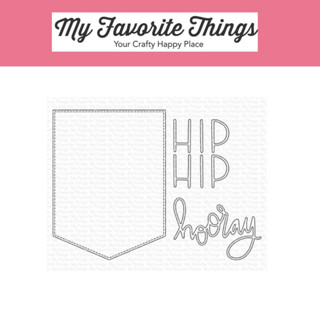 HIP, HIP, HOORAY diecut mft ไดคัท