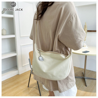 Deere Jack Summer Dumpling Bag กระเป๋าสะพาย Messenger ความจุขนาดใหญ่กระเป๋า Satchel นักเรียนสดขนาดเล็ก