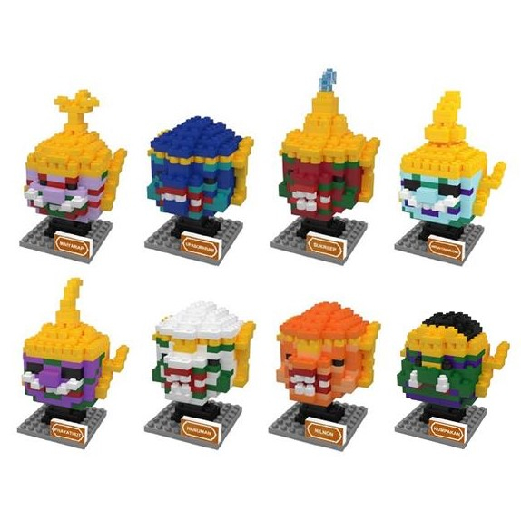 MICROBRIK :  ตัวต่อ 3 มิติ รักเมืองไทย 4  (คละแบบ) ราคาพิเศษ 139 บาท 3DX-127 - 134