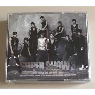 ซีดีเพลง ของแท้ มือ2สภาพดี...ราคา299บาท  “Super Junior”อัลบั้ม“The 3rd Asia Tour:Super Show3 Concert Album”(2CD)