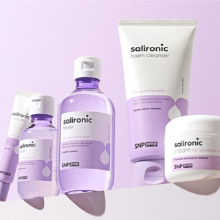 SNP Prep Salironic foam cleanser toner serum cream เอสเอ็นพี เพรพ ซาลิโรนิค ผลัดเซลล์ผิว อ่อนโยนสำหรับผิวแพ้ง่าย 에스엔피 프렙