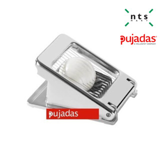 PUJADAS  EGG SLICER ที่หั่นไข่ต้ม เครื่องตัดไข่ต้ม ที่ตัดแบ่งไข่ต้ม ที่ผ่าไข่ เครื่องหั่นผัก ที่สไลด์ไข่ต้ม สแตนเลส304 ร