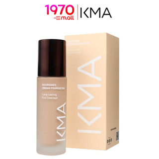 KMA NOURISHES CREAM FOUNDATION 30ml. รองพื้น เบลอผิว  ปิดเนียน พร้อมบำรุง