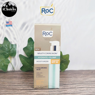 RoC® Multi Correxion Hydrate + Plump Moisturiser SPF 30, 50 ml  มอยเจอร์ไรเซอร์สำหรับใบหน้า พร้อมกันแดด