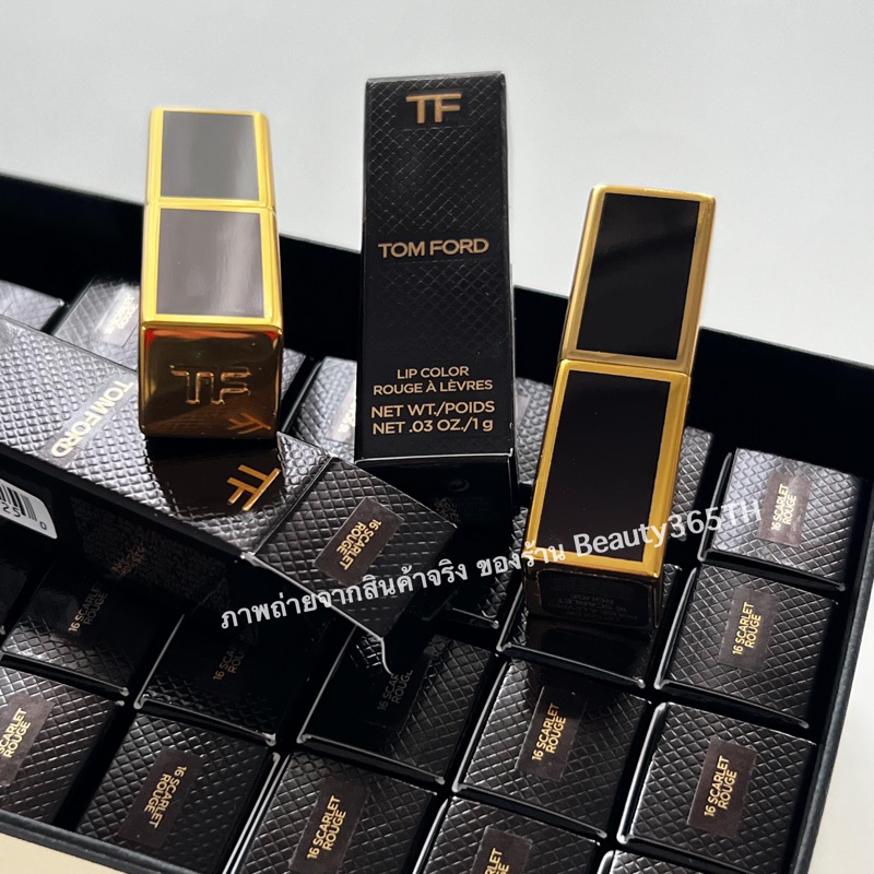 1g.มีกล่อง&EXP.11/2028  TOM FORD   Lip Color  สี19  Runway Rose