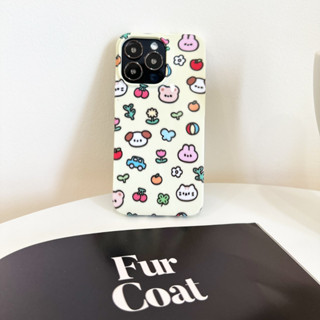 พร้อมส่งในไทย💘 เคสโทรศัพท์ เคส เคสมือถือ เคส PC เคสหมีส้ม PC-076