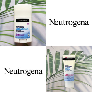 (Neutrogena®) Mineral Ultra Sheer Dry-Touch Sunscreen นูโทรจีนา ครีมกันแดดแบบแท่ง