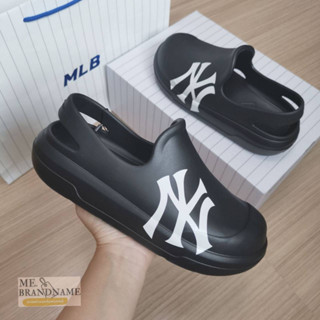 ของแท้ 💯% MLB Chunky Bouncer Clog Sandal NY แตะสีดำ logo NY 🖤🖤