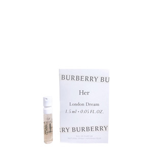 Burberry Her London Dream EDP 1.5ml (ผลิต 01/2022) ของเเท้💯% หัวสเปรย์ ไม่เต็มขวดแก้ว