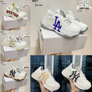 💢รองเท้าผ้าใบ 👟(MLB ) 👟มีของผู้หญิงและผู้ชาย 36-45 🛍Free box 🛍 รับประกันสินค้าตรงปก100%💯