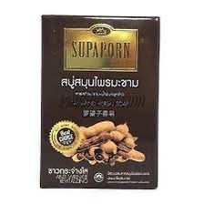 SUPAPORN HERB สมุนไพรสุภาภรณ์ สบู่สมุนไพรมะขาม 100กรัม