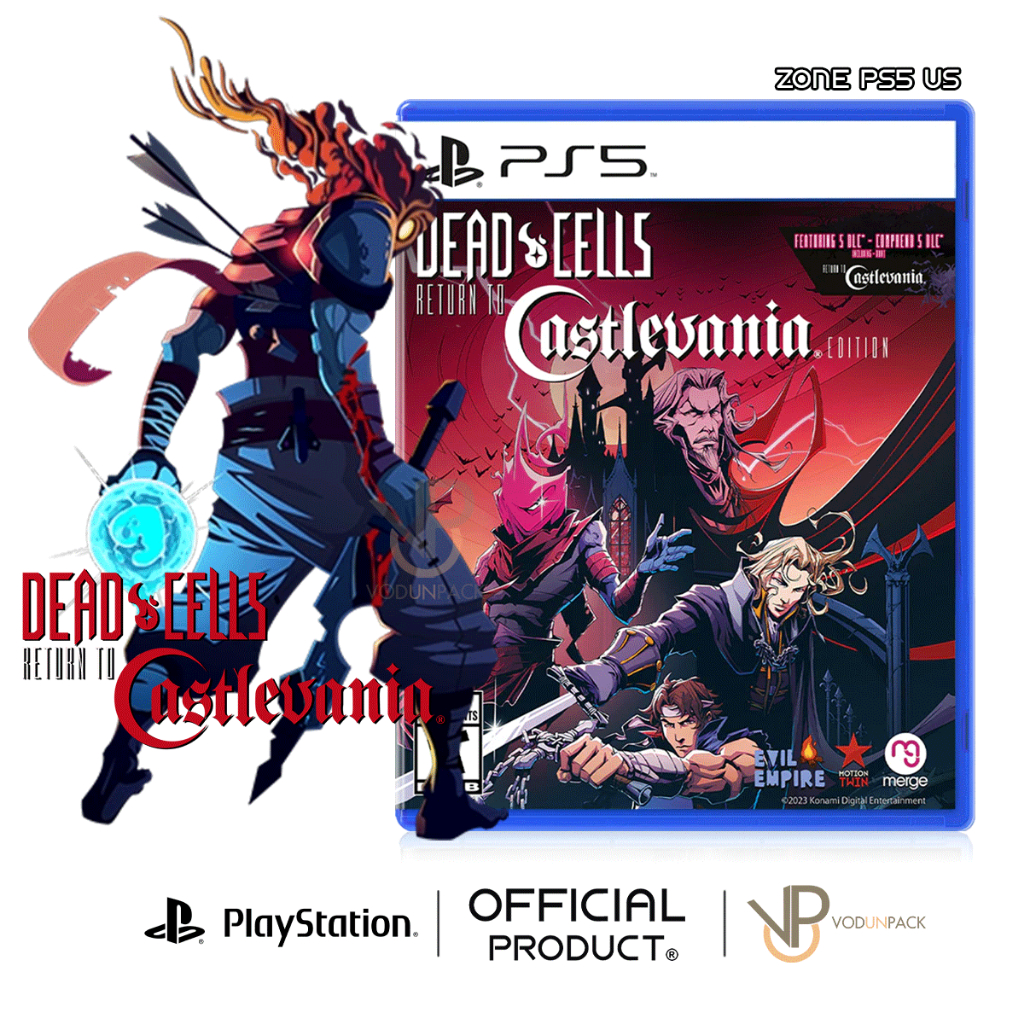 มือ1 พร้อมส่ง PS5 :Dead Cells: Return to Castlevania Zone US แผ่นเกม playstation5
