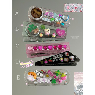 Sanrio Sanx Kamio Ribon Magazine hair clips, handmade with love &lt;3 กิ๊บหนีบผม  ʕ·ᴥ·　ʔ