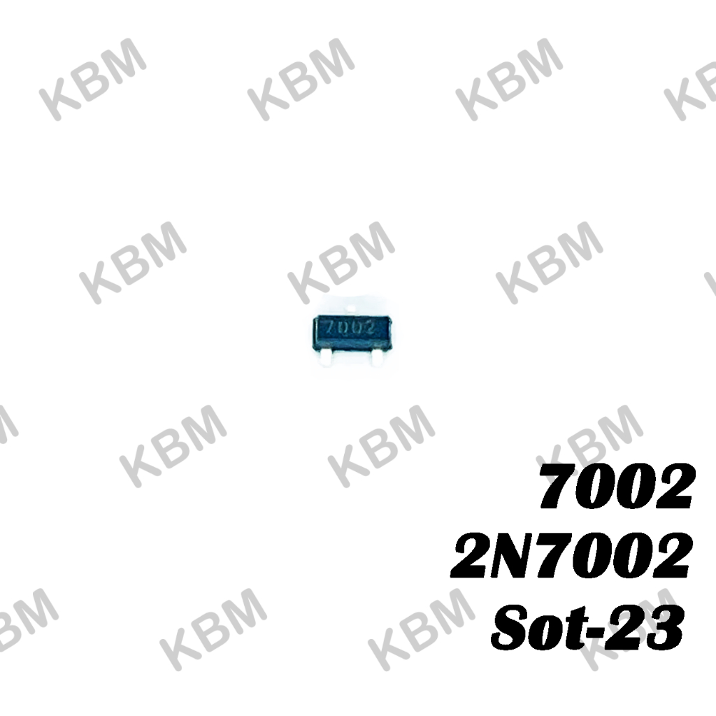 Transistor ทรานซิสเตอร์ 2N2222 1P 2N7002 7002 2N3904 1AM 2N3906 2A 2N5551 C1 A42 1D A92 2D SMD SOT-2