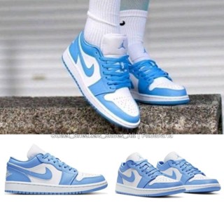 รองเท้า Nike Air Jordan 1 Low UNC ใส่ได้ทั้ง ชาย หญิง ส่งฟรี