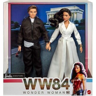 Barbie Wonder Woman doll 1984 Diana and Steve ขายบาร์บี้วันเดอร์วูแมน (เจ้าหญิงไดอานาและสตีฟ) ❤️ สินค้าใหม่พร้อมส่ง ❤️