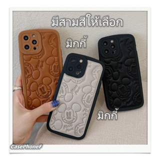 ✨ส่งของขวัญ✨เคส for iPhone 11 14 Pro Max Case for iPhone 12 13 ป้องกันการตก การป้องกัน การ์ตูน มิกกี้ หวานเท่ แฟชั่น