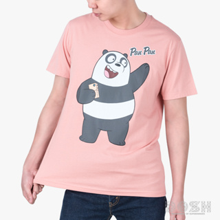 DOSH UNISEX T-SHIRTS WE BARE BEARS เสื้อยืดคอกลม แขนสั้น ผู้ชาย-ผู้หญิง FBTM210902-PI