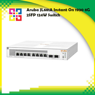 Aruba JL681A Instant On 1930 8G 2SFP 124W Switch