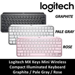 🔥เก็บโค๊ดลด 1,280🔥⚡️คีย์บอร์ดมินิไร้สาย⚡️ Logitech MX Keys Mini Keyboard Wireless Bluetooth 2.4GHz (คีย์อังกฤษ)