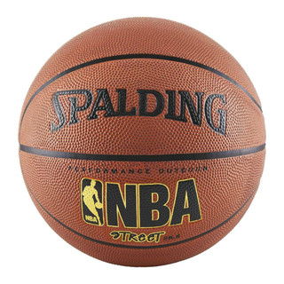 Spalding : SPD10207* ลูกบาสเกตบอล NBA Street Basketball Size 6