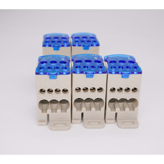 เทอร์มินัลบล็อกจั้มเปอร์สายไฟ TERMINAL BLOCK  UKK-80A  690V  กล่องกระจายราง Din 1 ในตัวเชื่อมต่อสายไฟอเนกประสงค์กล่องรวม