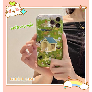 🎁ส่งของขวัญ🎁เคสไอโฟน สำหรับ 11 14 for iPhone Case 13 12 Pro Max น่ารัก การ์ตูน โซ่มุก กันกระแทก เคสนิ่ม เคสโทรศัพท์