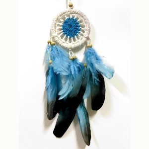 Dream catcher size 6 cm. (เครื่องรางดักความฝัน) DC618