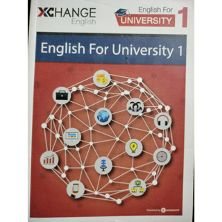 english for university 1 *****หนังสือมือ2 สภาพ 80%****