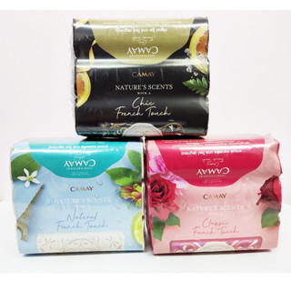 สบู่หอมคาเมย์ Camay Soap Bar 125g. x3 ก้อน นำเข้าจากอินโดนีเซีย