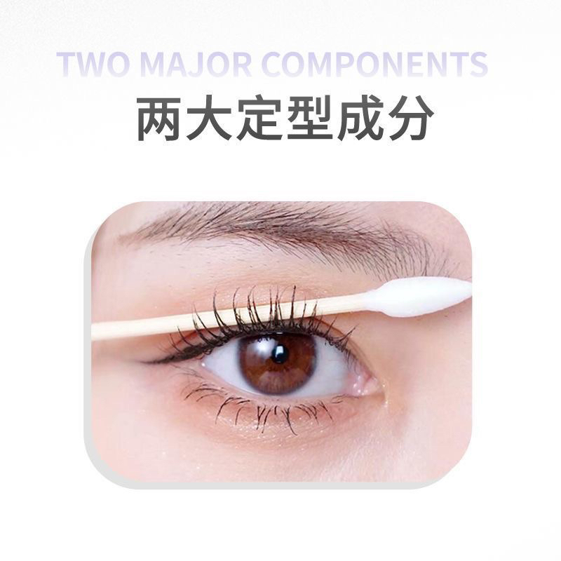 5876 睫 (ใหม่/แท้) NOVO มาสคาร่า 2 หัว ปัดแล้วขนตาหนายาว งอน เด้ง กันน้ำ  Mascara (สีดำ) - รูปที่ 6