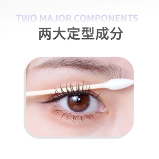 5876 睫 (ใหม่/แท้) NOVO มาสคาร่า 2 หัว ปัดแล้วขนตาหนายาว งอน เด้ง กันน้ำ Mascara (สีดำ)
