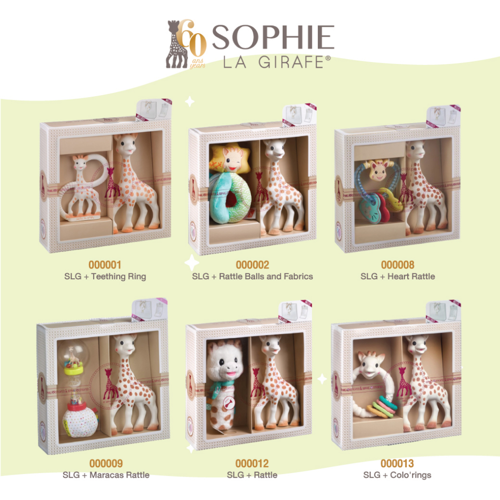 Sophie La Girafe เซ็ทของขวัญยางกัดโซฟี Ready to Give Birth Gift Set  เหมาะสำหรับซื้อให้เป็นของขวัญในโอกาศพิเศษ