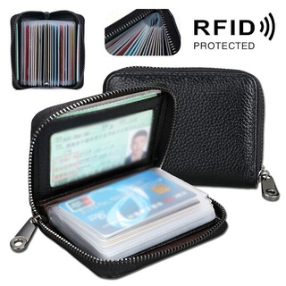 กระเป๋าใส่บัตร หนังแท้ กระเป๋านามบัตร เก็บบัตร ธนบัตร cardholder