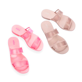 🔥 CLEARANCE SALE 🔥 MELISSA Flip Flop Sandals รองเท้าเจลลี่ เมลิสซ่า รองเท้าแตะ แบบสวม ผู้หญิง กลิ่นหอม สีชมพู สีนู้ด