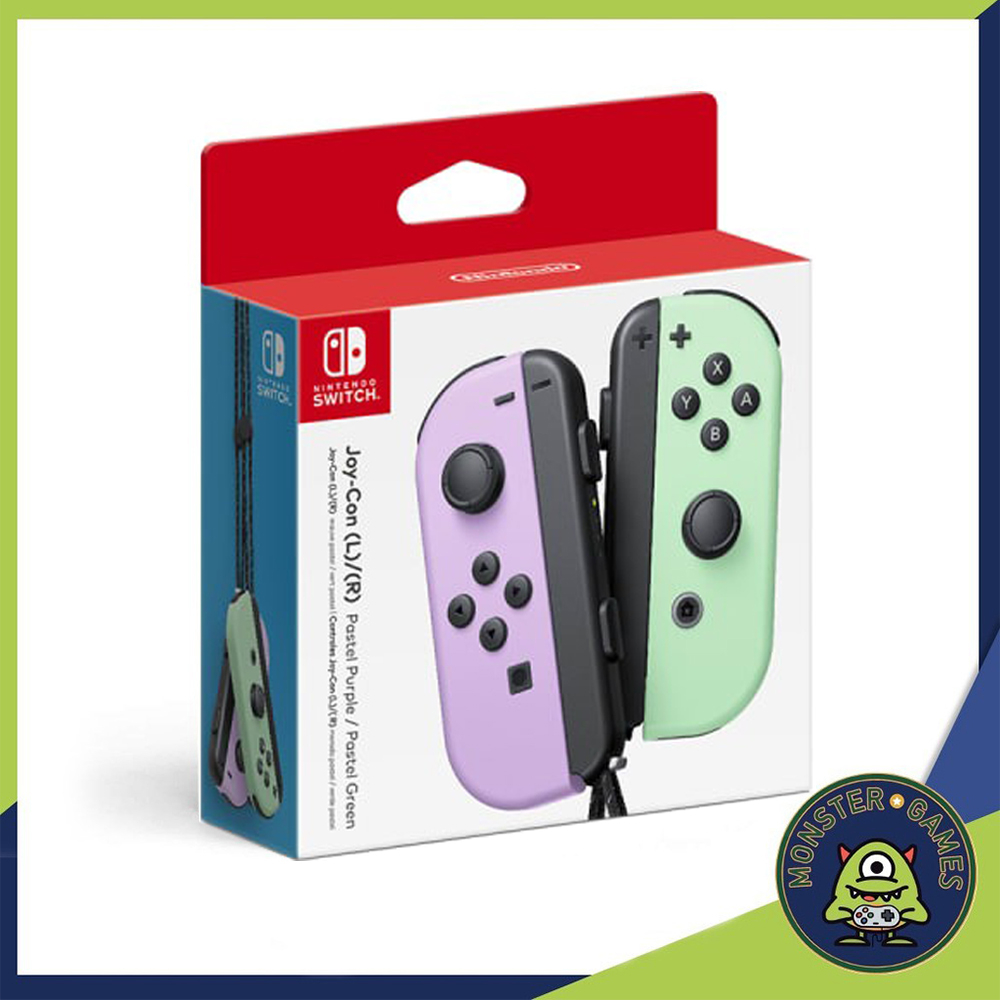 Joy-Con Pastel Purple / Pastel Green Nintendo Switch (Joy-Con Nintendo Switch)(จอยcon Switch)(จอยคอน Switch)