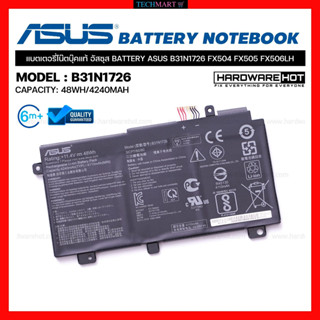 แบตโน๊ตบุ๊ค ASUS แท้  BATTERY ASUS B31N1726 FX504 FX505 FX506LH แบตเตอรี่โน๊ตบุ๊คแท้ อัสซุส