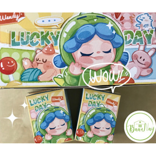 ❣️พร้อมส่ง❣️ POP MART Wendy Lucky Day series Ver.2 ของใหม่ไม่แกะห่อฟรอย์ แต่เปิดกล่องดูการ์ด