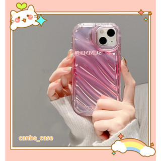 🎁ส่งของขวัญ🎁เคสไอโฟน สำหรับ 11 14 for iPhone Case 13 12 Pro Max แฟชั่น น่าสนใจ ระลอก กันกระแทก เคสนิ่ม เคสโทรศัพท์